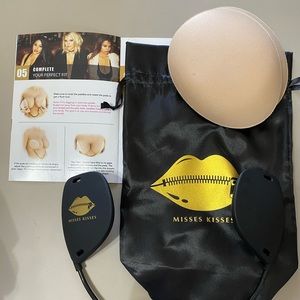 Misses Kisses Frontless Bra (moderate plunge)